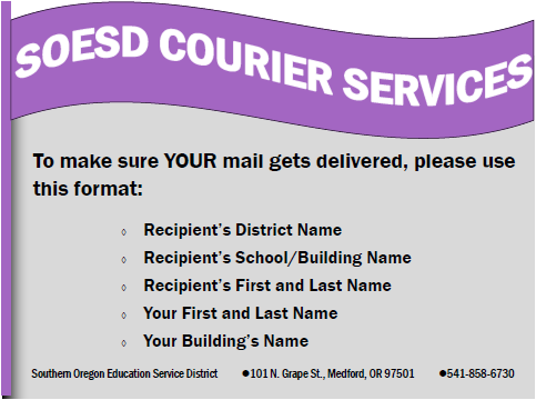 Courier Services Flyer